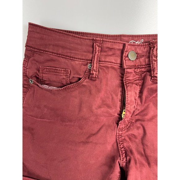 2 universal threads denim shorts size 00/24 blue red spring summer - Picture 9 of 10